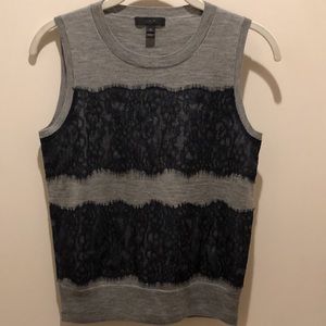 J.Crew merino wool sleeveless sweater vest